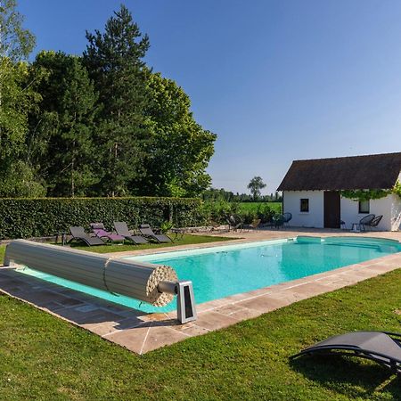 Bagatelle Avec Jardin Et Piscine Chauffee Villa Bieville-en-Auge Exterior foto
