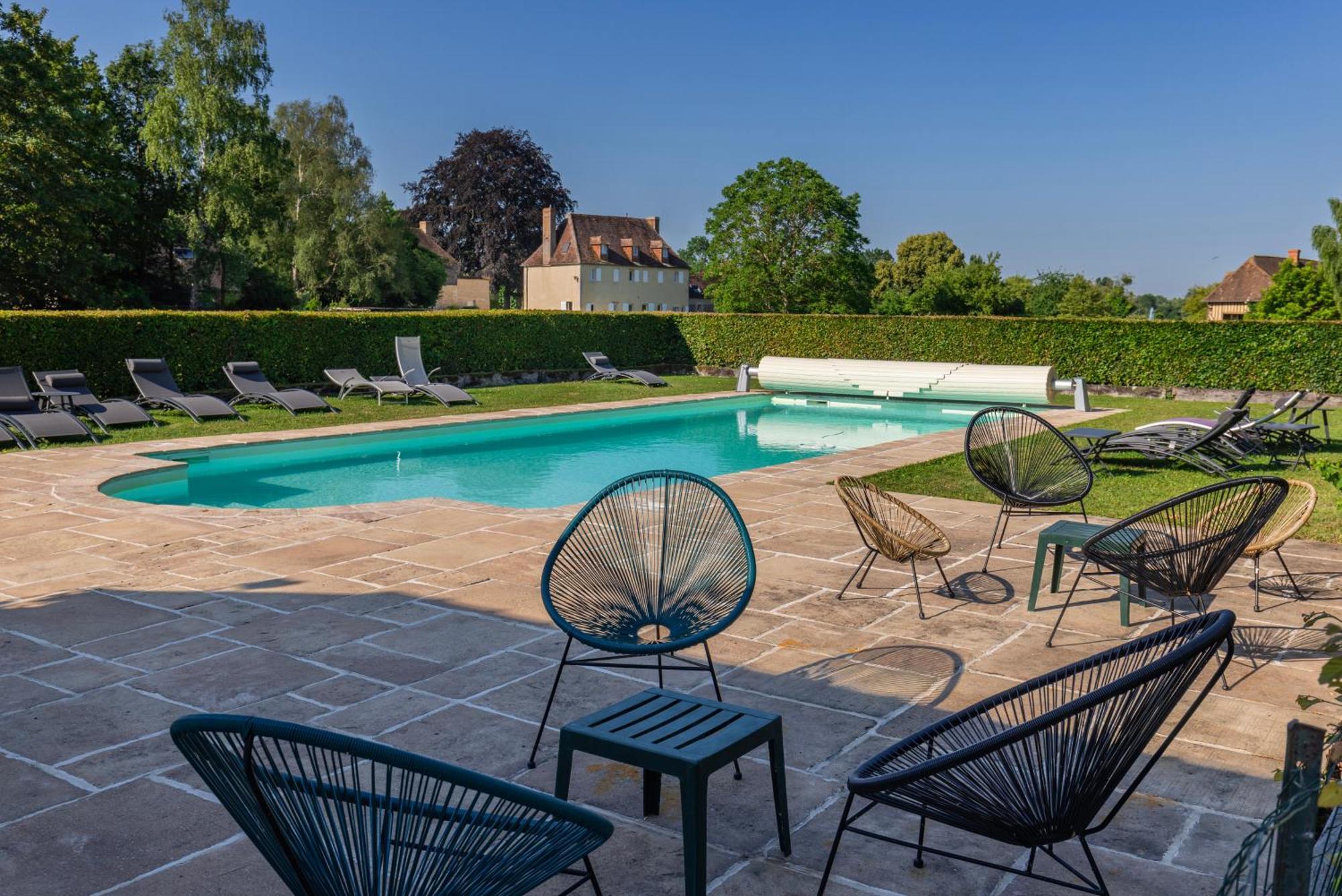 Bagatelle Avec Jardin Et Piscine Chauffee Villa Bieville-en-Auge Exterior foto