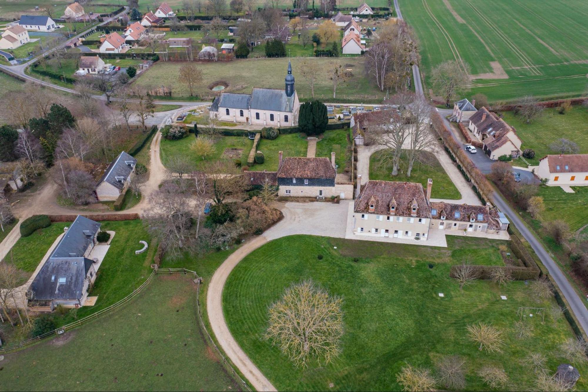 Bagatelle Avec Jardin Et Piscine Chauffee Villa Bieville-en-Auge Exterior foto